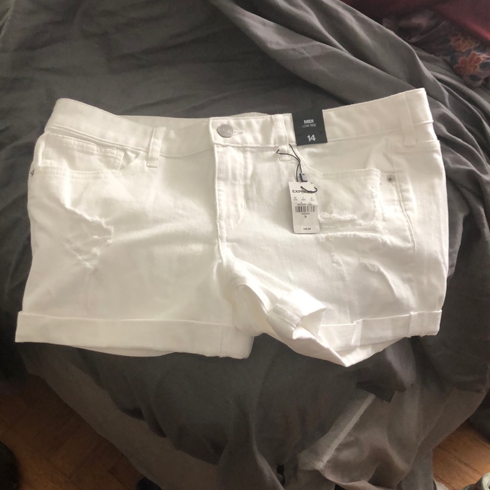 Express midi shorts